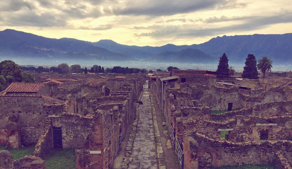 Raising Pompeii for ITV