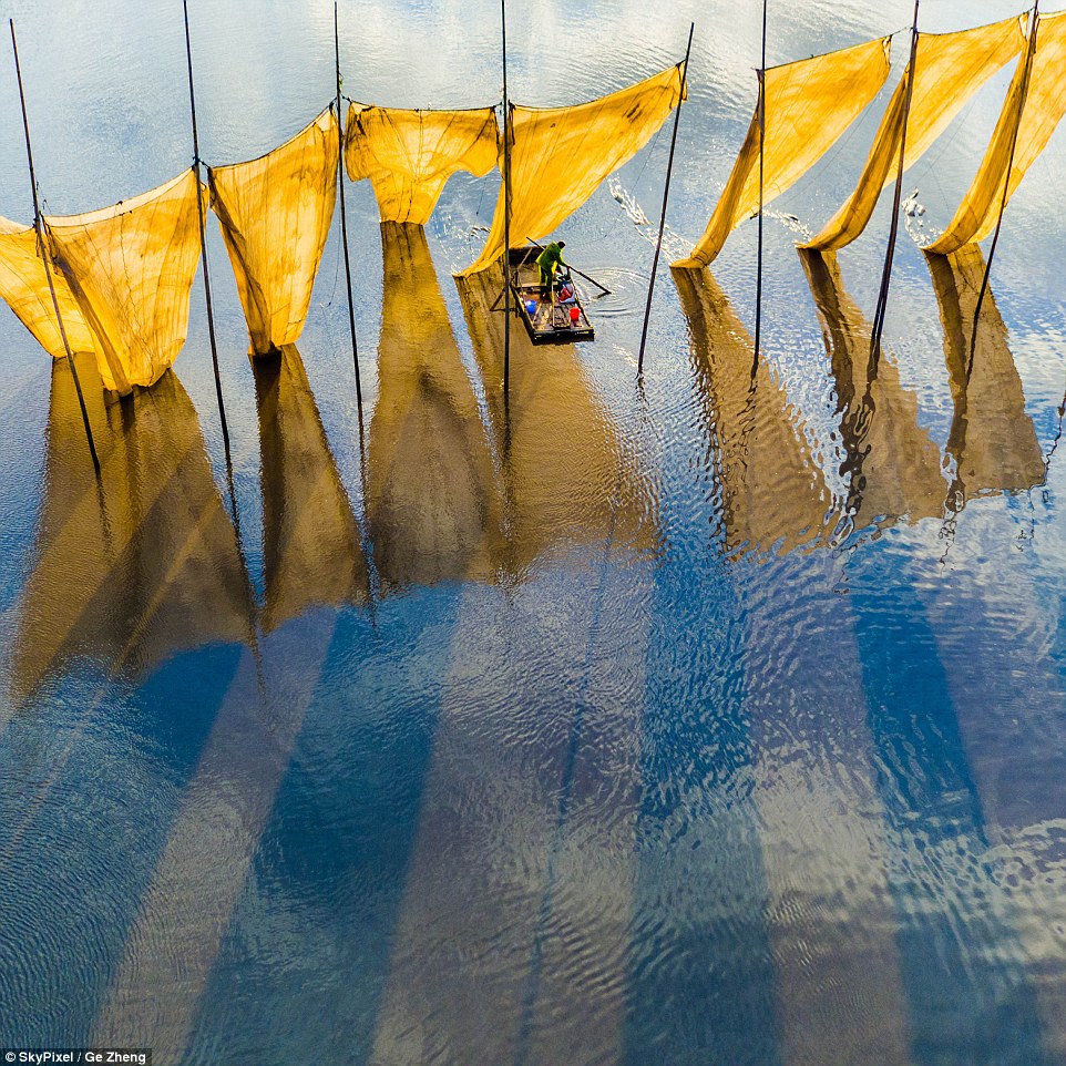Fishermen Closing the Net