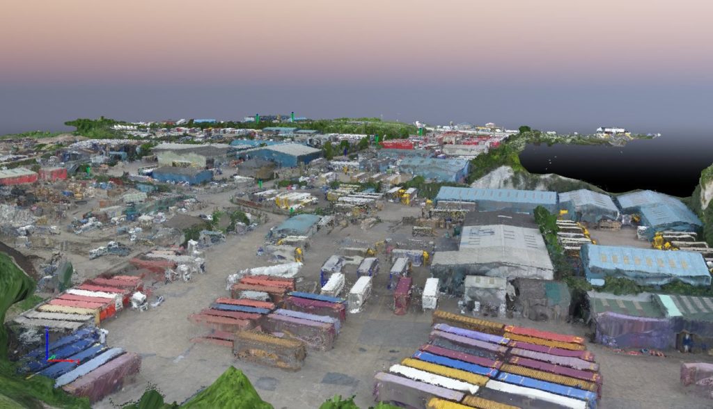 Case Study: Surveying an Industrial Site for Regeneration, Using Drones